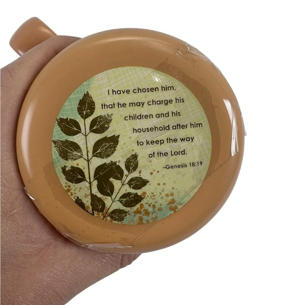 Brown Ceramic Mugs with Decorative Accents